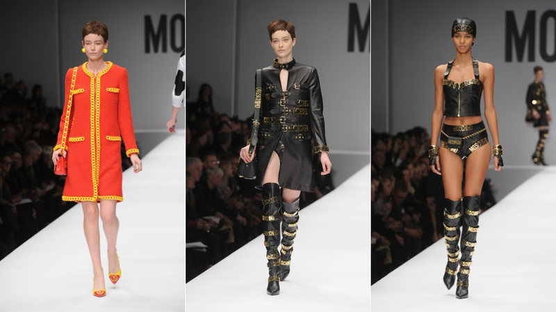 Illustration for article titled Moschino's Fall Collection Featured a High-Fashion McDonald's Uniform